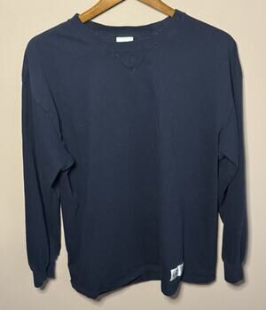 Vintage 90s DAC Athletic Club Black T-Shirt XL Long Sleeve Grunge Outdoor